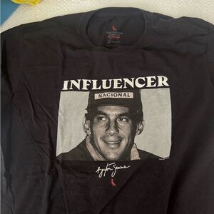 Black Reserva Airton Senna  Graphic Tee